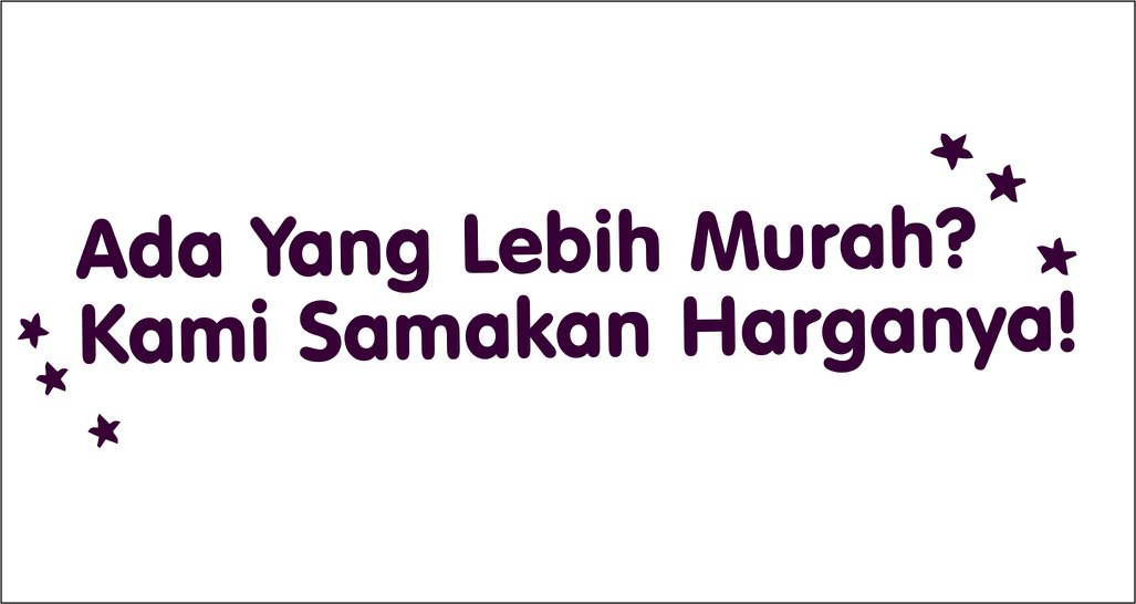 Ada yang lebih murah? Kami samakan harganya!